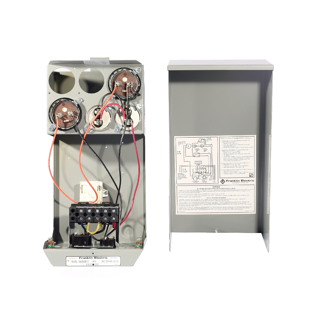 สวิตช์คอนโทรล 5 HP 220V 50HZ FRANKLIN รูปที่ 3
