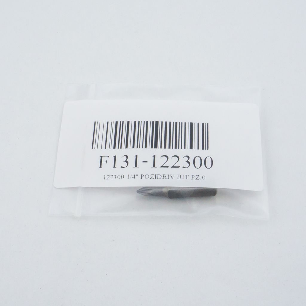 ดอกไขควง 1/4" หัว POZIDRIV NO.0 FORCE รุ่น 122300 รูปที่ 4