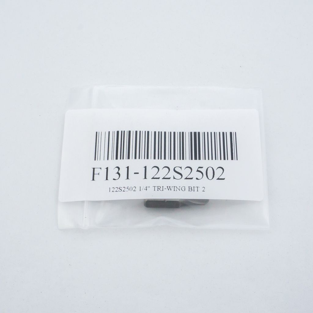 FORCE TRI-WING Bit 1/4" NO.2, Model 122S2502 photo 4
