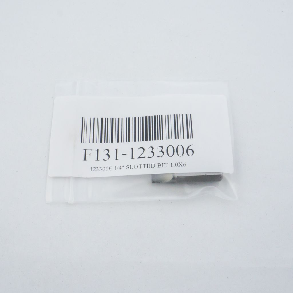 ดอกไขควง 1/4" หัวแบน เบอร์ 1.0X6 FORCE รุ่น 1233006 รูปที่ 4