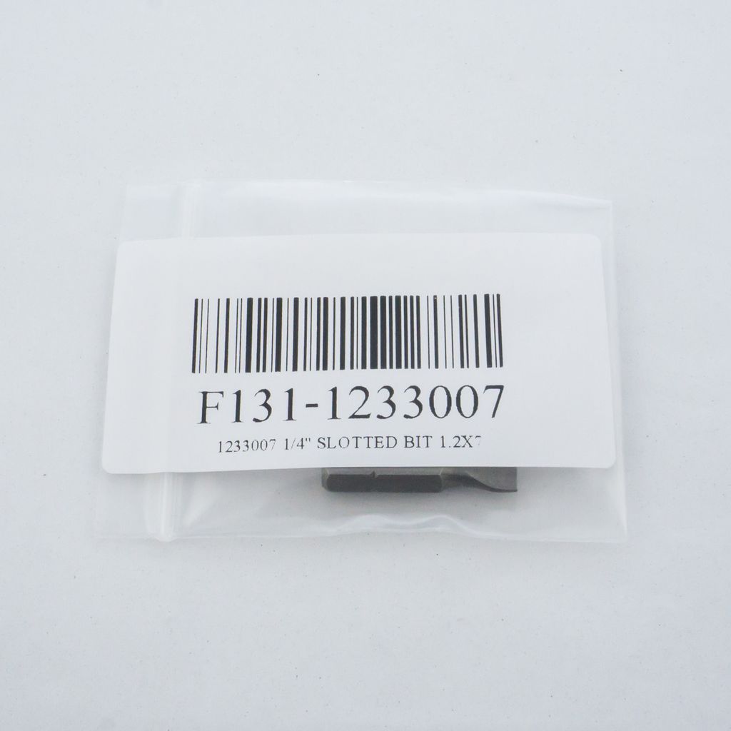 ดอกไขควง 1/4" หัวแบน เบอร์ 1.2X7 FORCE รุ่น 1233007 รูปที่ 4