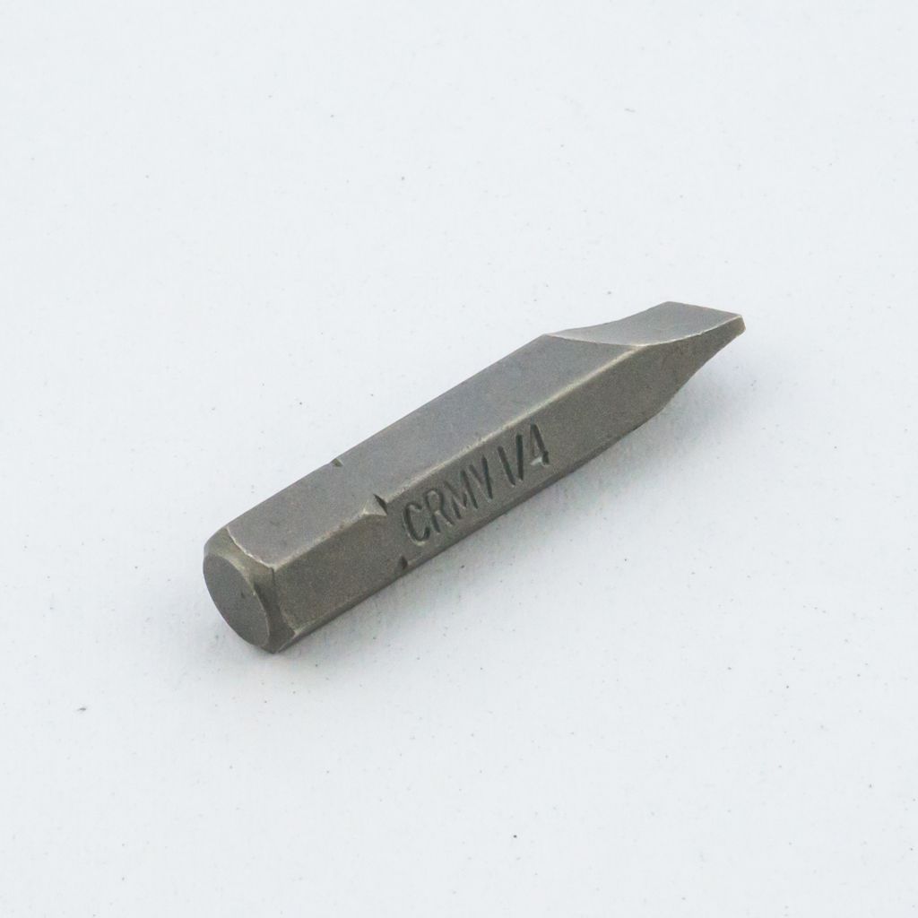 ดอกไขควง 1/4" หัวแบน เบอร์ 1/4" FORCE รุ่น 123301.4 ราคา ฿18