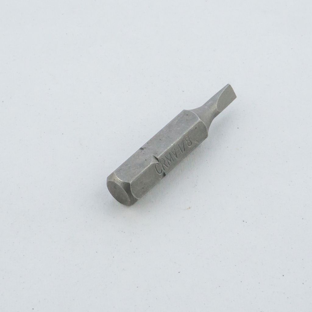 ดอกไขควง 1/8" หัวแบน เบอร์ 1/8" FORCE รุ่น 123301.8 ราคา ฿18