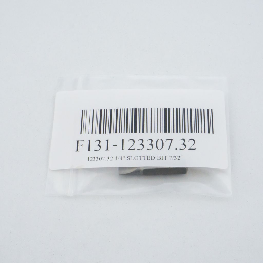FORCE Slotted Bit 1/4" Size 7/32", Model 123307.32 photo 4