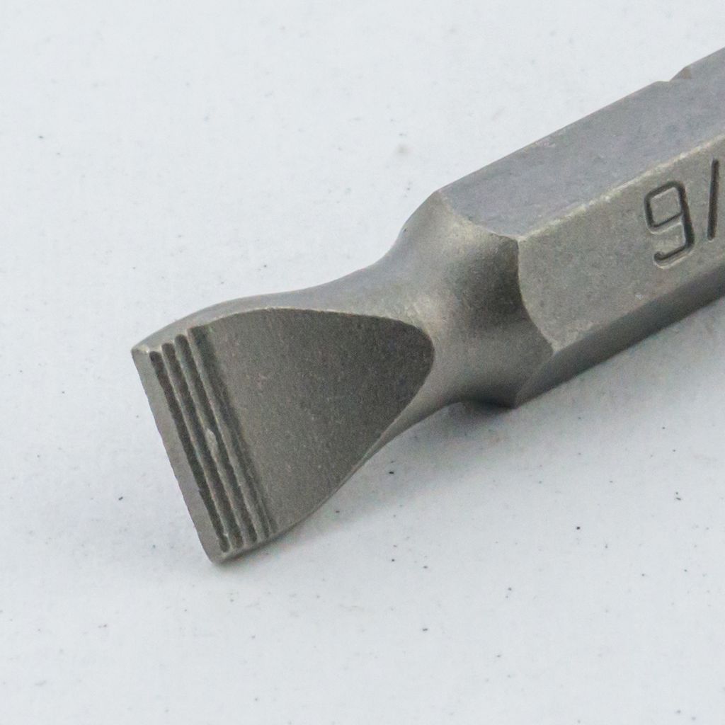 ดอกไขควง 1/4" หัวแบนขนาด 9/32" FORCE รุ่น 123309.32 รูปที่ 2