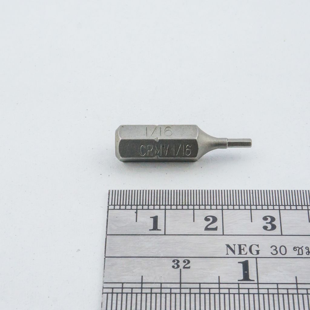 FORCE Hex Bit, Size 1/6", Model 124251.16 photo 3
