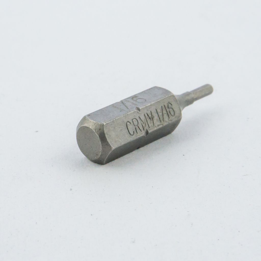 FORCE Hex Bit, Size 1/6", Model 124251.16 price ฿18