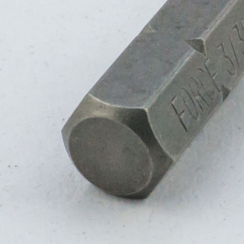 ดอกไขควงหัวหกเหลี่ยม ขนาด3/32” FORCE รุ่น 124253.32 รูปที่ 2