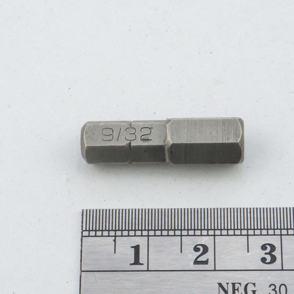 ดอกไขควงหัวหกเหลี่ยม ขนาด9/32” FORCE รุ่น 124259.32 รูปที่ 3