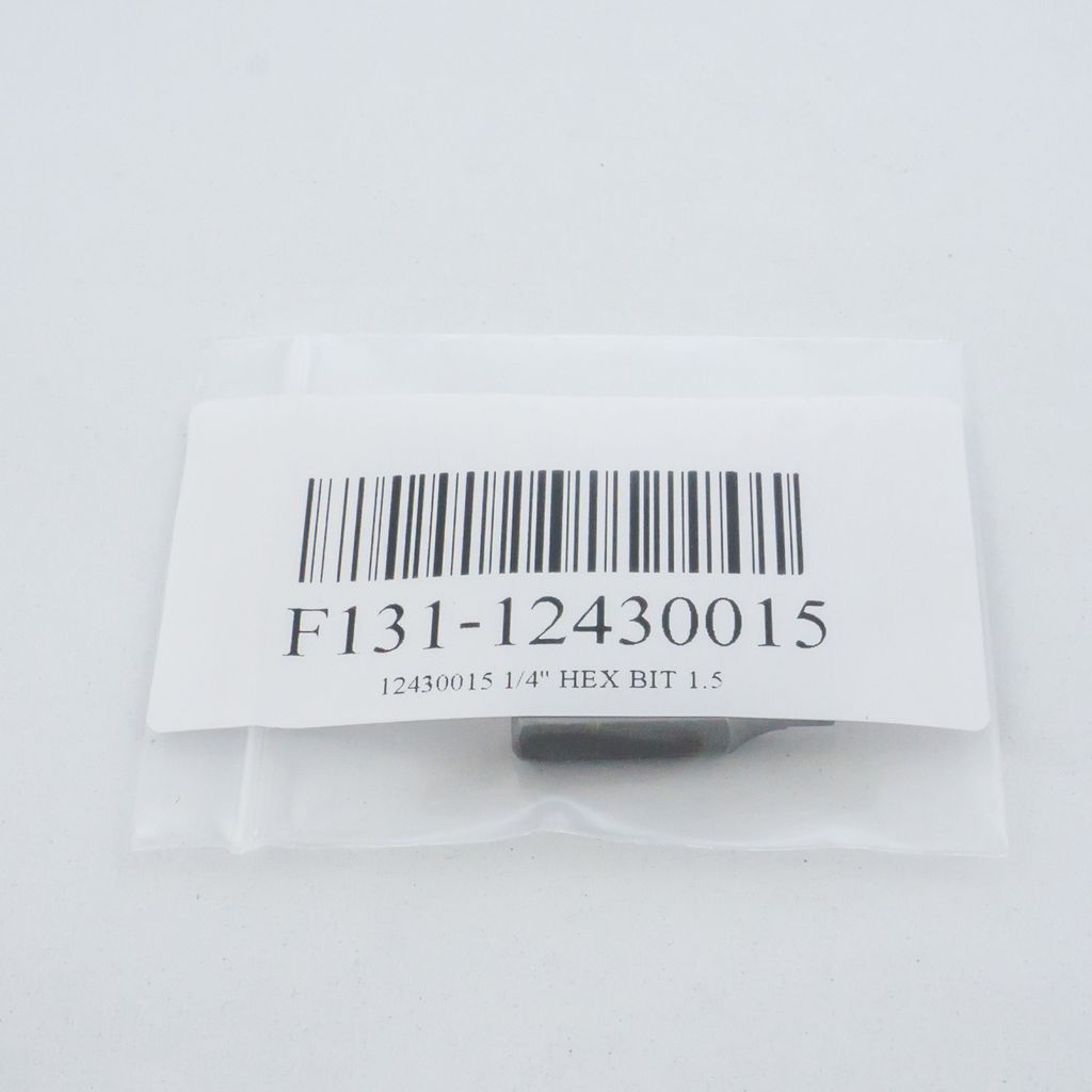 FORCE Hex Bit 1/4" NO.1.5, Model 12430015 photo 4