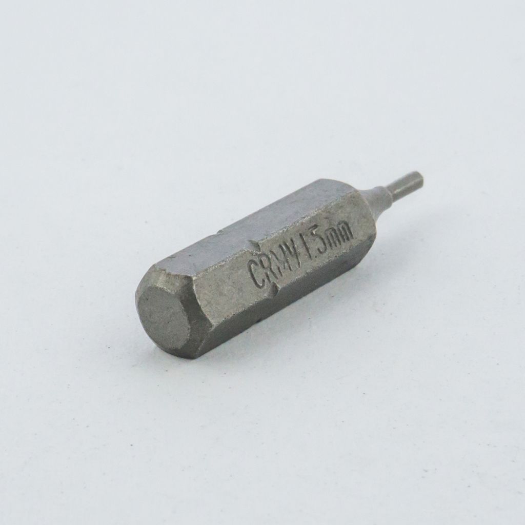 FORCE Hex Bit 1/4" NO.1.5, Model 12430015 price ฿18