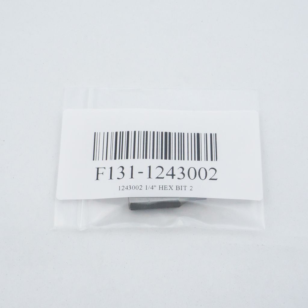 FORCE Hex Bit 1/4" No. 2, Model 1243002 photo 4