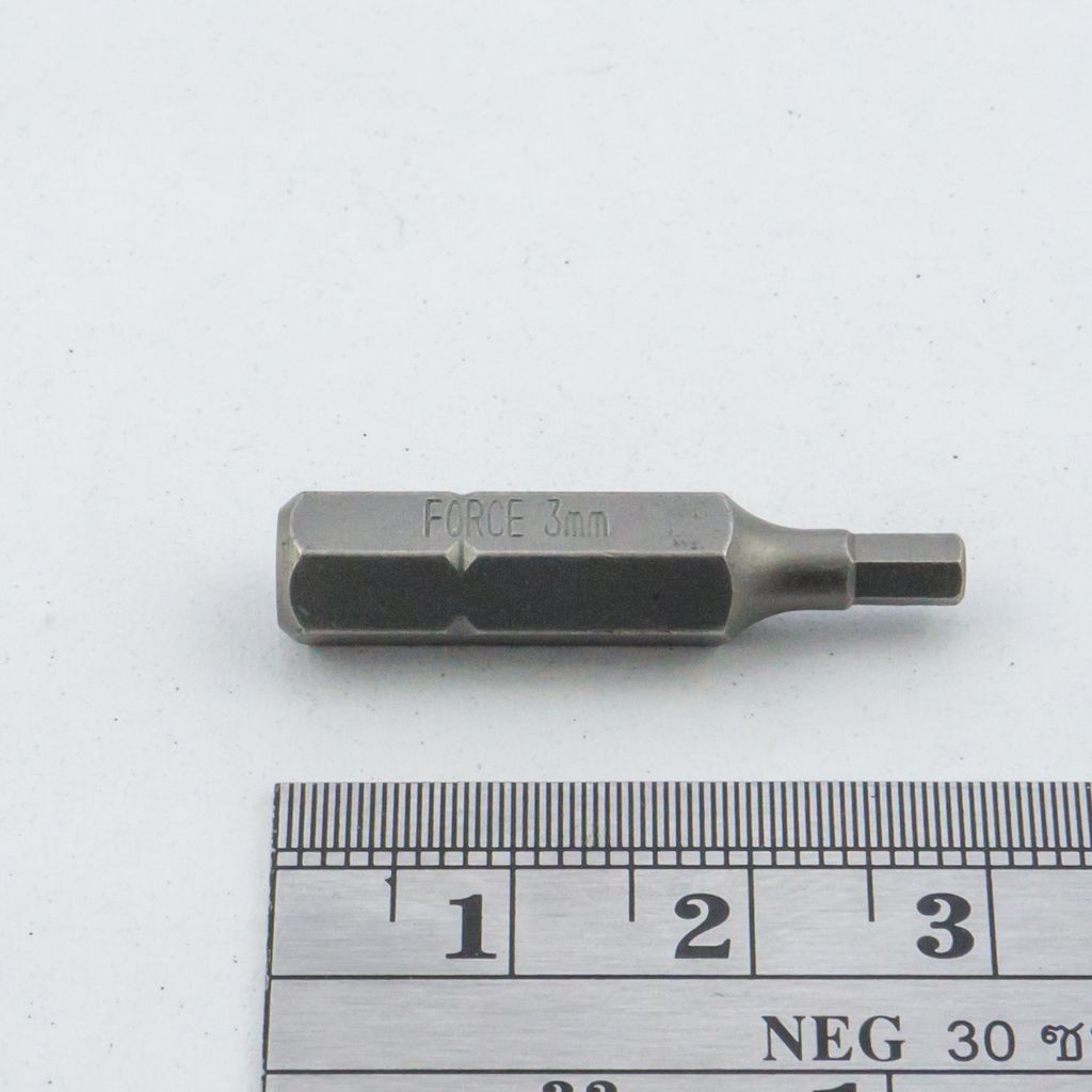 FORCE Hex Bit 1/4" No. 3, Model 1243003 photo 3