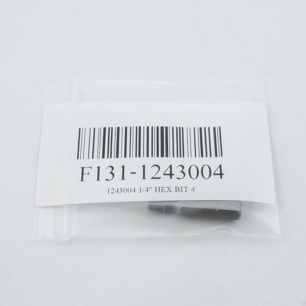 FORCE 六角批头 1/4" 4号 型号 1243004 图 4