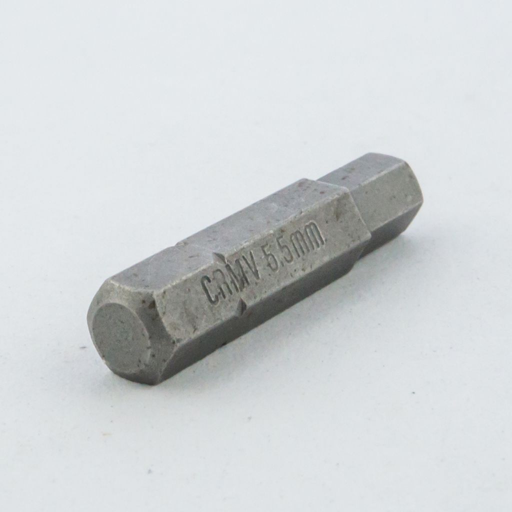 ดอกไขควง1/4"หัวหกเหลี่ยม NO.5.5 FORCE รุ่น 12430055 ราคา ฿18