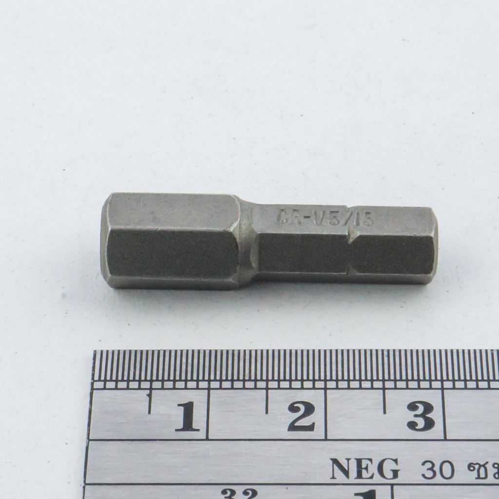 FORCE Hex Bit 1/4" NO.5/16", Model 124305.16 photo 3