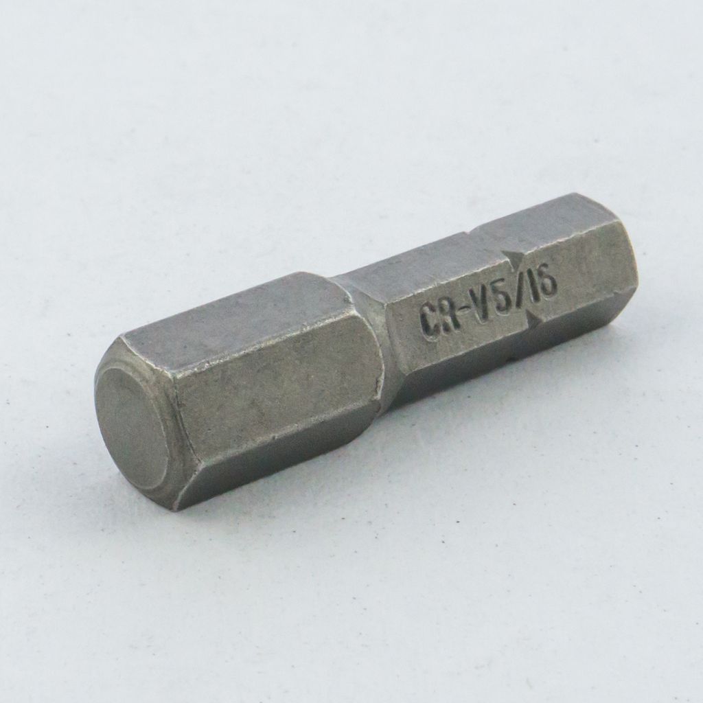 FORCE Hex Bit 1/4" NO.5/16", Model 124305.16 price ฿24