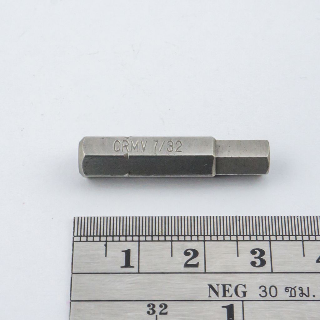 ดอกไขควง1/4"หกเหลี่ยม NO.7/32" FORCE รุ่น 124307.32 รูปที่ 3
