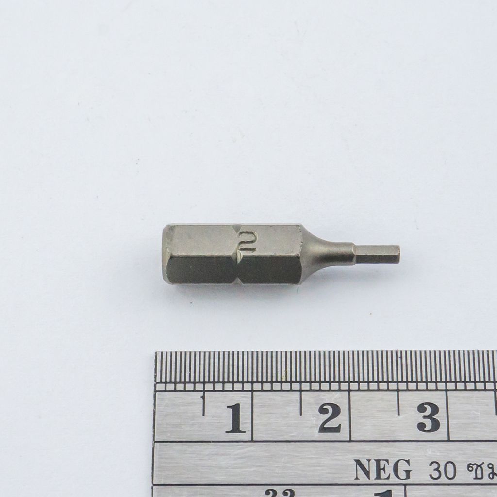 ดอกไขควง 1/4" 6เหลี่ยมรู NO.2 FORCE รุ่น 124S2502 รูปที่ 3