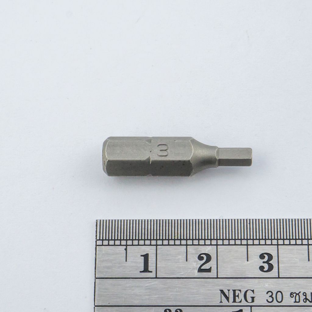 ดอกไขควง 1/4" 6เหลี่ยมรู NO.3 FORCE รุ่น 124S2503 รูปที่ 3