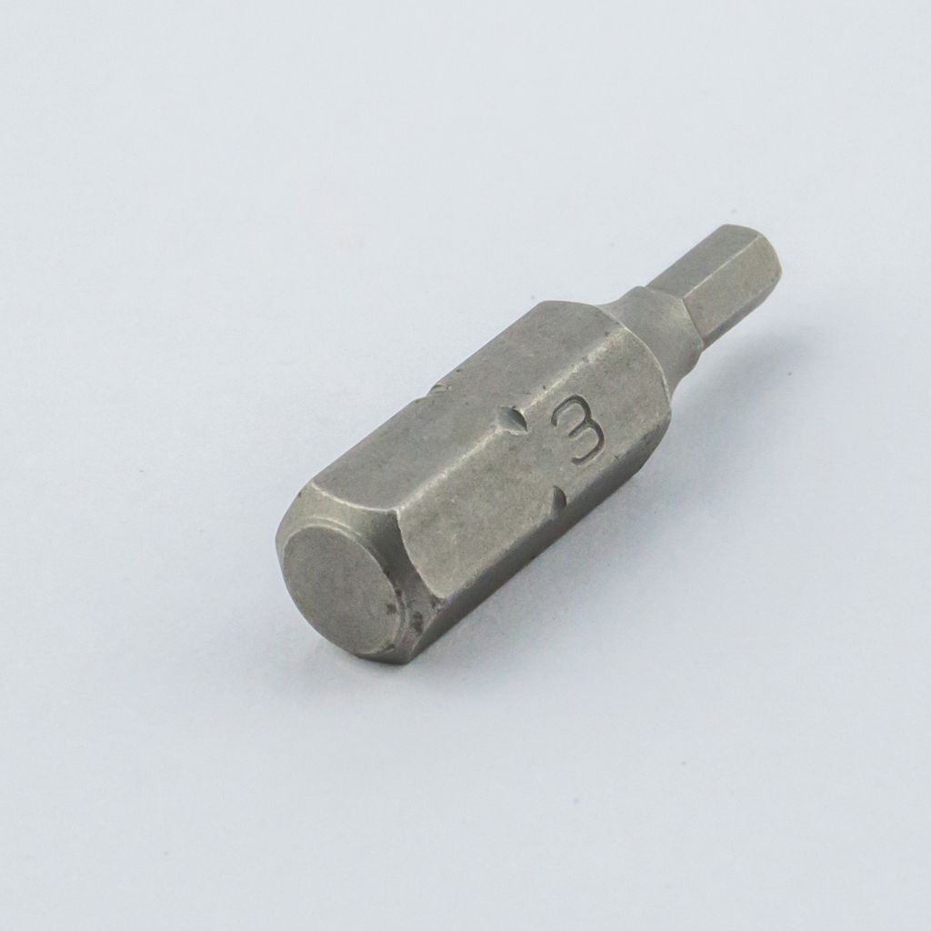 ดอกไขควง 1/4" 6เหลี่ยมรู NO.3 FORCE รุ่น 124S2503 ราคา ฿24