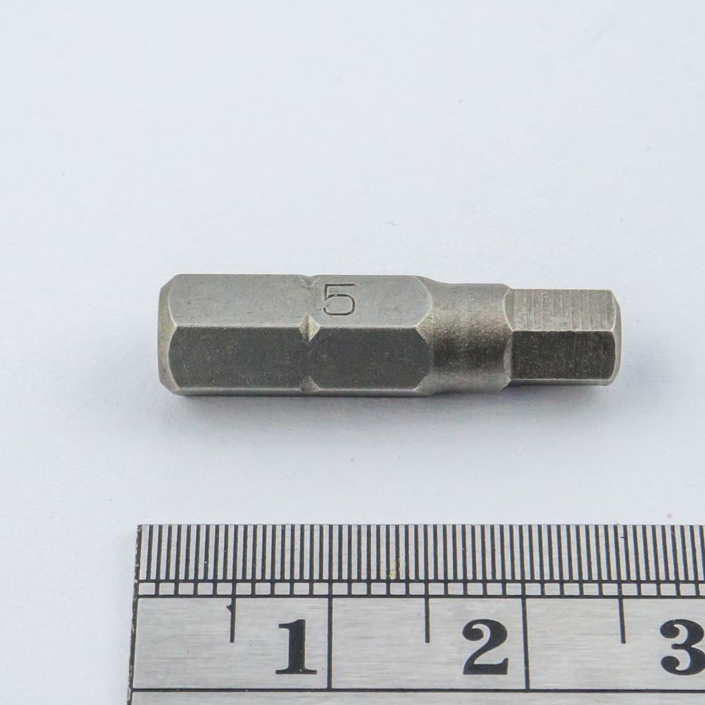 ดอกไขควง 1/4" 6เหลี่ยมรู NO.5 FORCE รุ่น 124S2505 รูปที่ 3