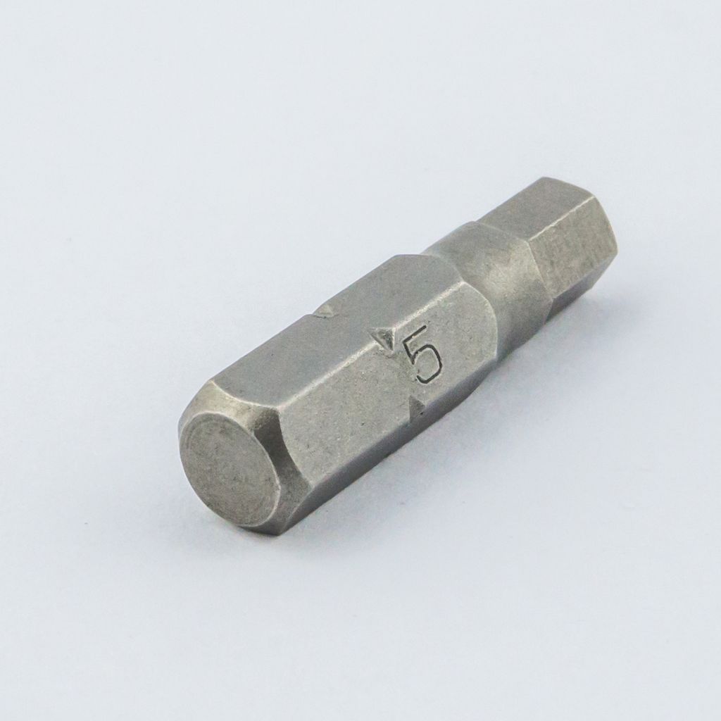 ดอกไขควง 1/4" 6เหลี่ยมรู NO.5 FORCE รุ่น 124S2505 ราคา ฿24