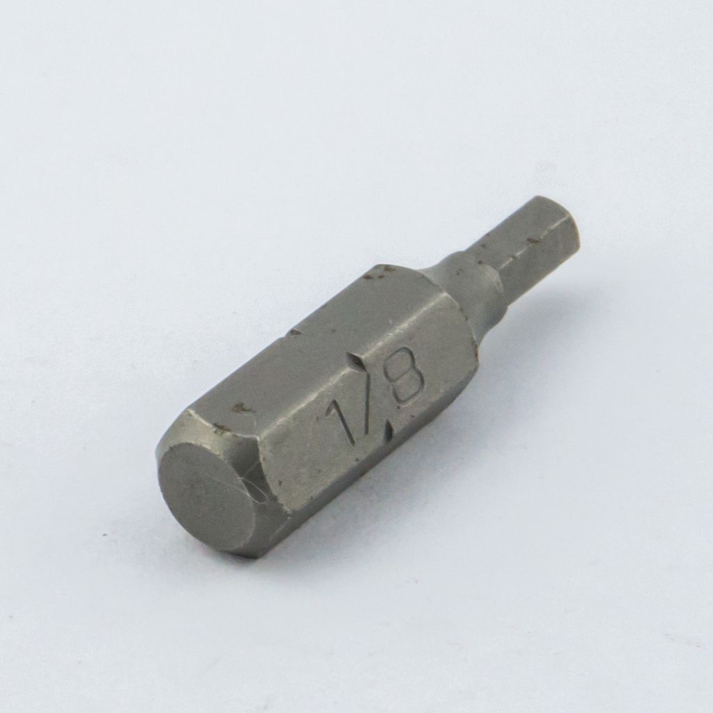 FORCE Tamper-Proof Hex Bit 1/4" 1/8", Model 124S251.8 price ฿24