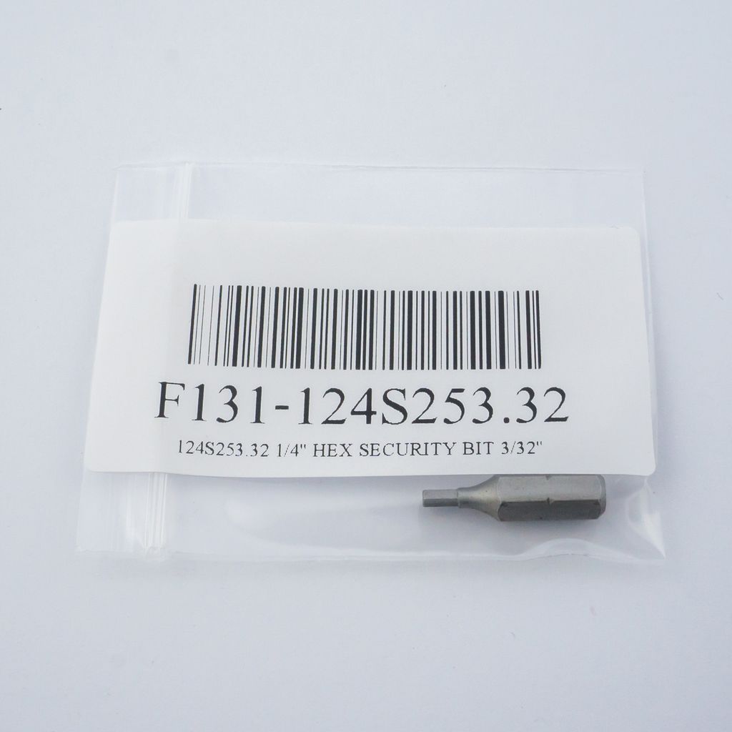 ดอกไขควง1/4" 6เหลี่ยมรู 3/32" FORCE รุ่น 124S253.32 รูปที่ 4