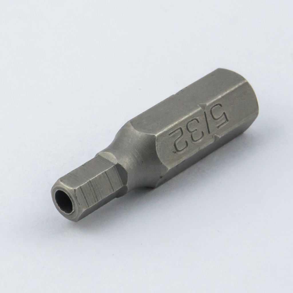 FORCE Tamper-Proof Hex Bit 1/4" 5/32", Model 124S255.32 photo 2