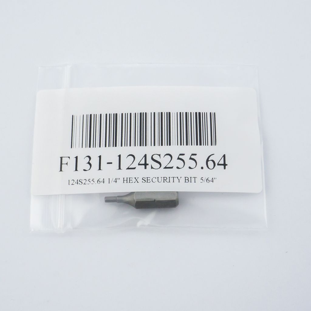 FORCE 带孔六角批头 1/4" 5/64" 型号 124S255.64 图 4