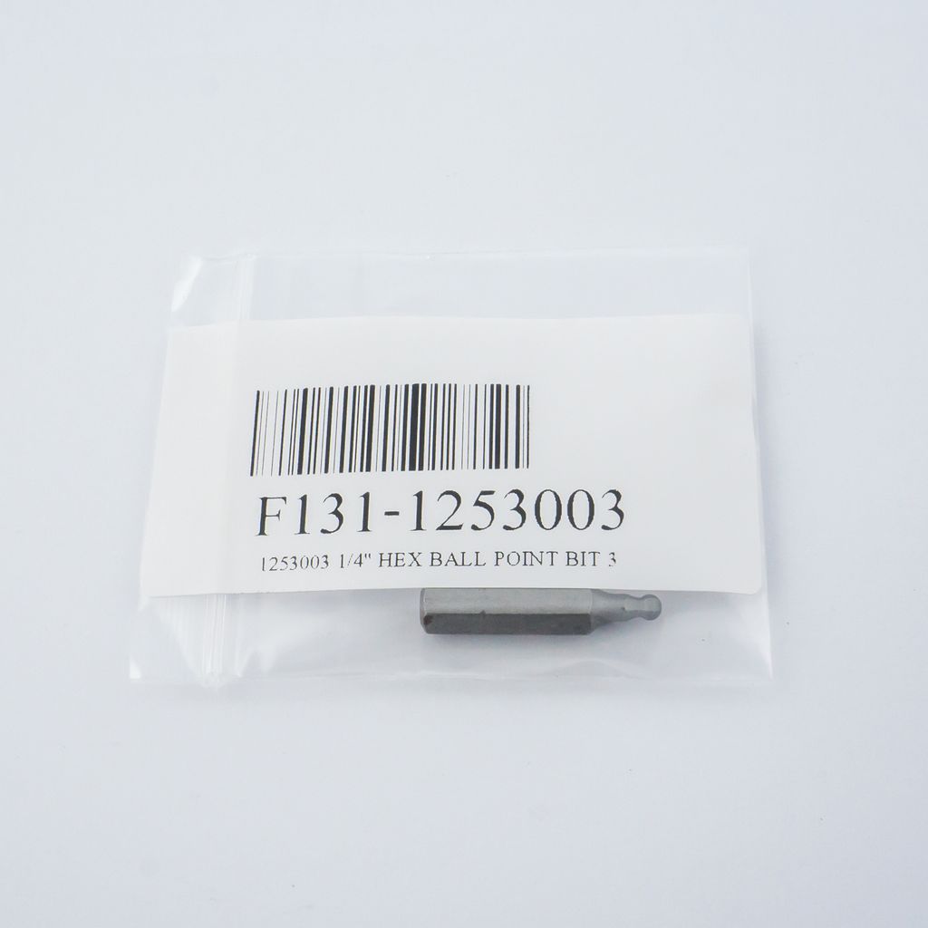 ดอกไขควง1/4" 6เหลี่ยมบอล เบอร์ 3 FORCE รุ่น 1253003 รูปที่ 4