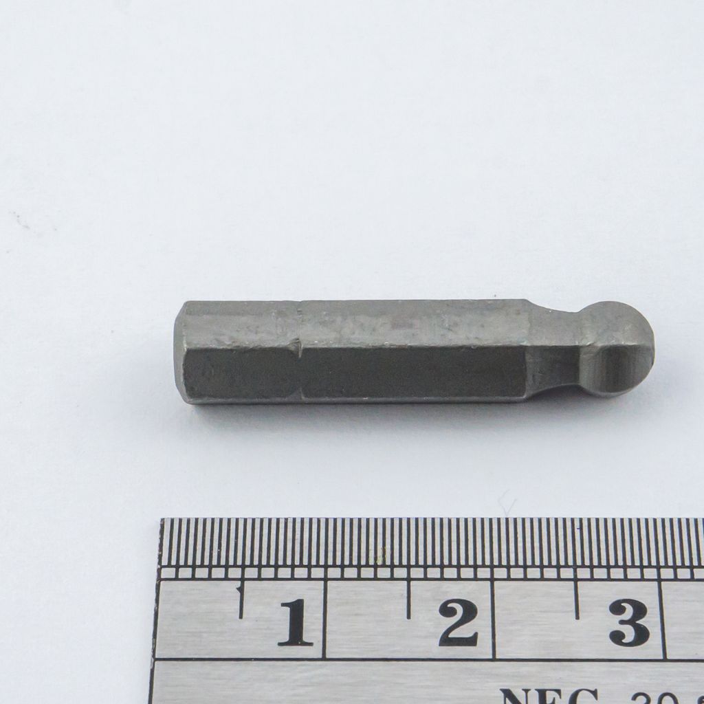 ดอกไขควง1/4" 6เหลี่ยมบอล เบอร์6 FORCE รุ่น 1253006 รูปที่ 3