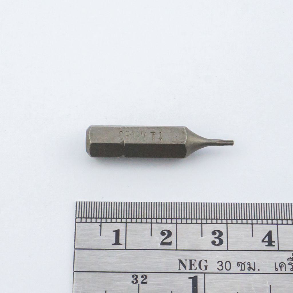 ดอกไขควง 1/4" หัวจีบ เบอร์ 4 FORCE รุ่น F131-1263004 รูปที่ 3