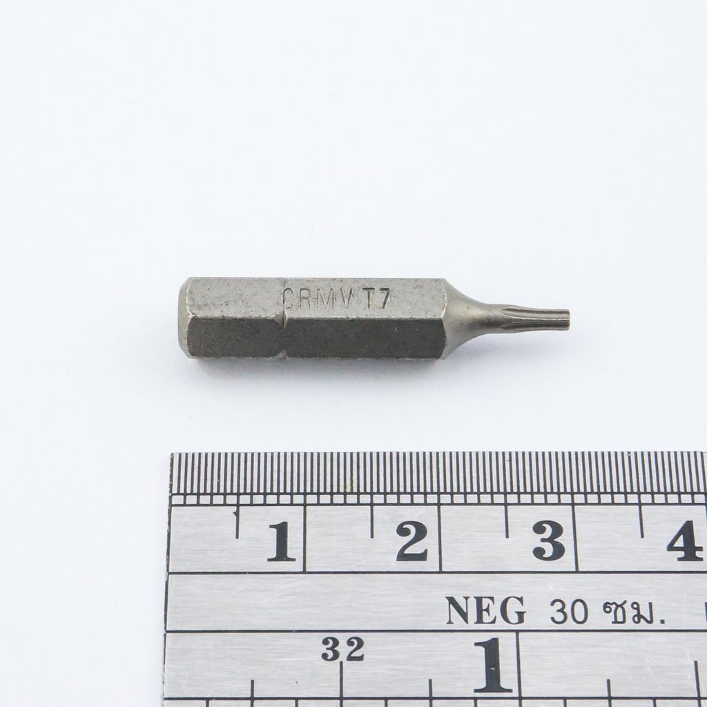 ดอกไขควง 1/4" หัวจีบ เบอร์ 7 FORCE รุ่น 1263007 รูปที่ 3