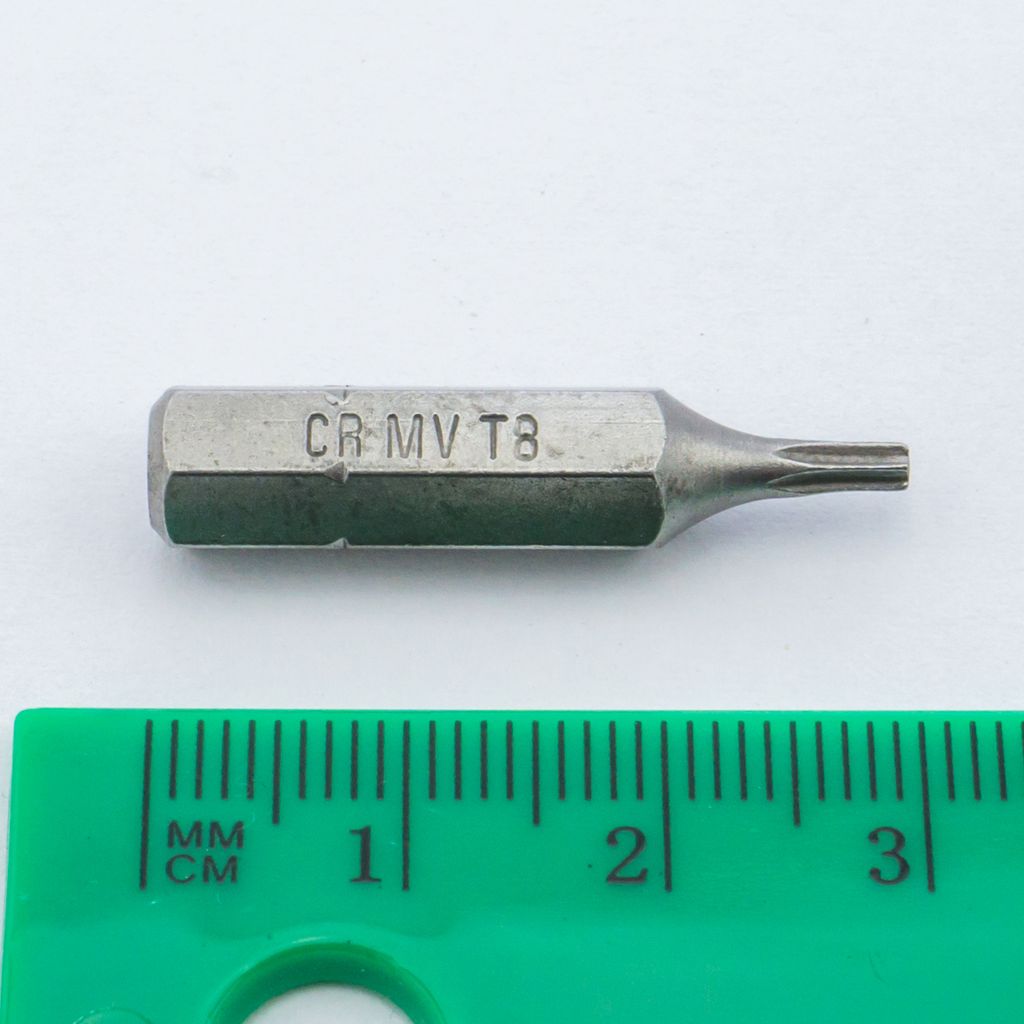 ดอกไขควง 1/4" หัวจีบ เบอร์ 8 FORCE รุ่น 1263008 รูปที่ 3