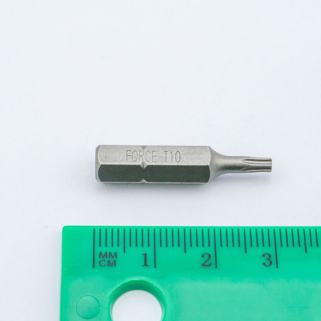 ดอกไขควง 1/4" หัวจีบ เบอร์ 10 FORCE รุ่น 1263010 รูปที่ 3