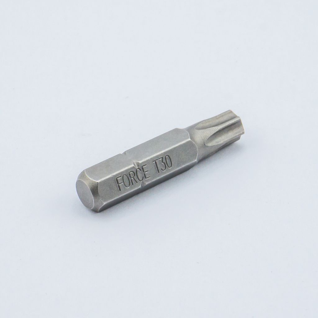 ดอกไขควง 1/4" หัวจีบ เบอร์ 30 FORCE รุ่น 1263030 ราคา ฿18