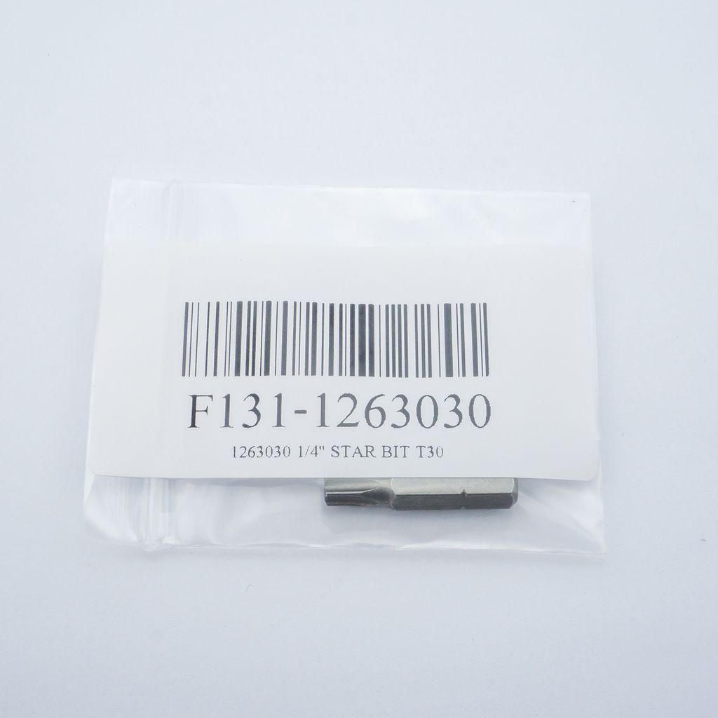 ดอกไขควง 1/4" หัวจีบ เบอร์ 30 FORCE รุ่น 1263030 รูปที่ 4