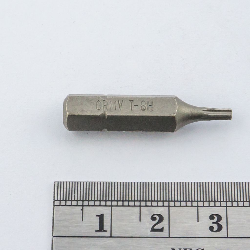ดอกไขควง 1/4" หัวจีบแกนกลวง NO.8 FORCE รุ่น 1273008 รูปที่ 3