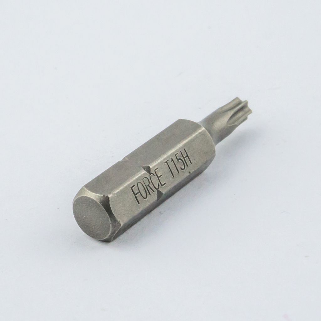 ดอกไขควง1/4" หัวจีบแกนกลวง NO.15 FORCE รุ่น 1273015 ราคา ฿18