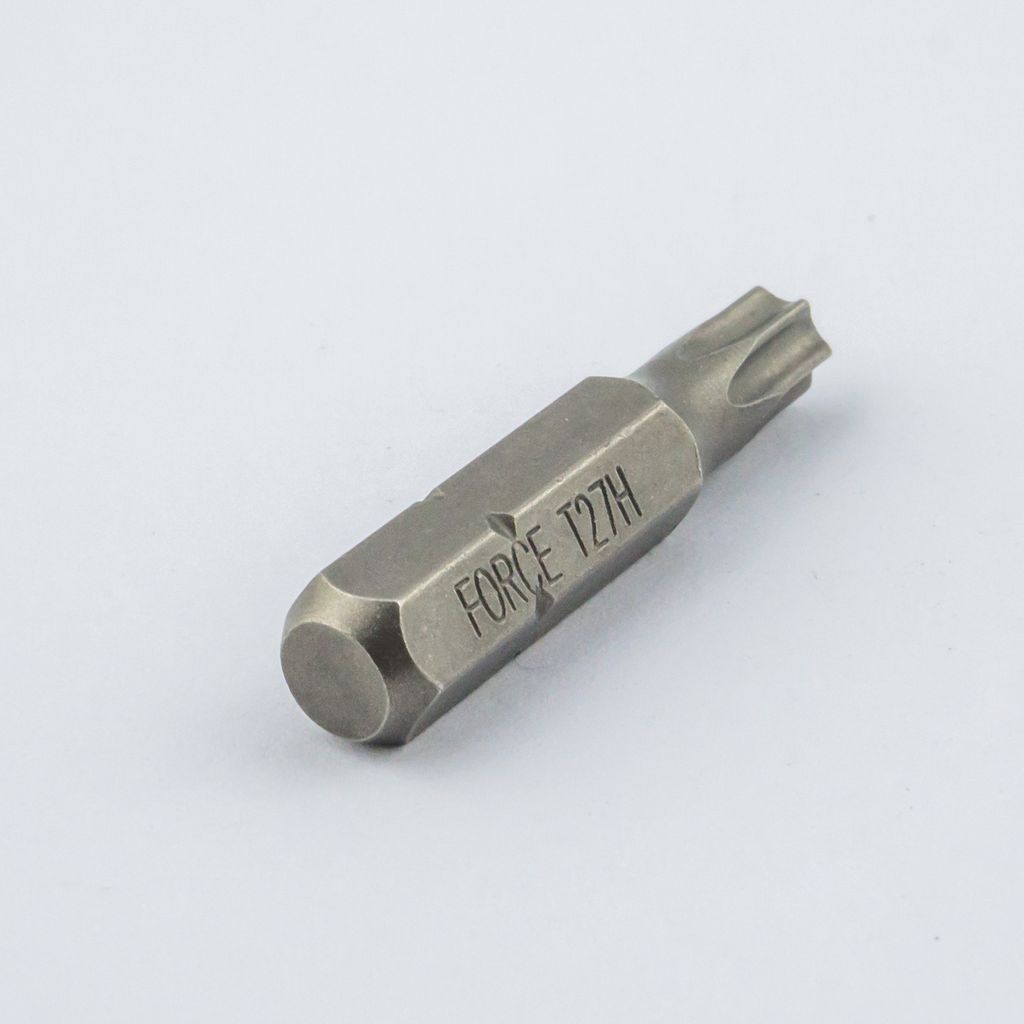 ดอกไขควง1/4" หัวจีบแกนกลวง NO.27 FORCE รุ่น 1273027 ราคา ฿18