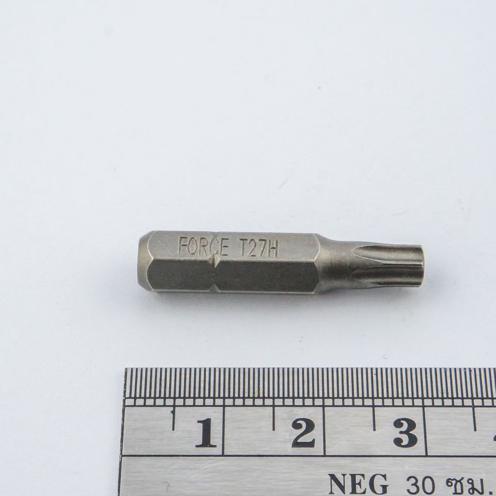 ดอกไขควง1/4" หัวจีบแกนกลวง NO.27 FORCE รุ่น 1273027 รูปที่ 3