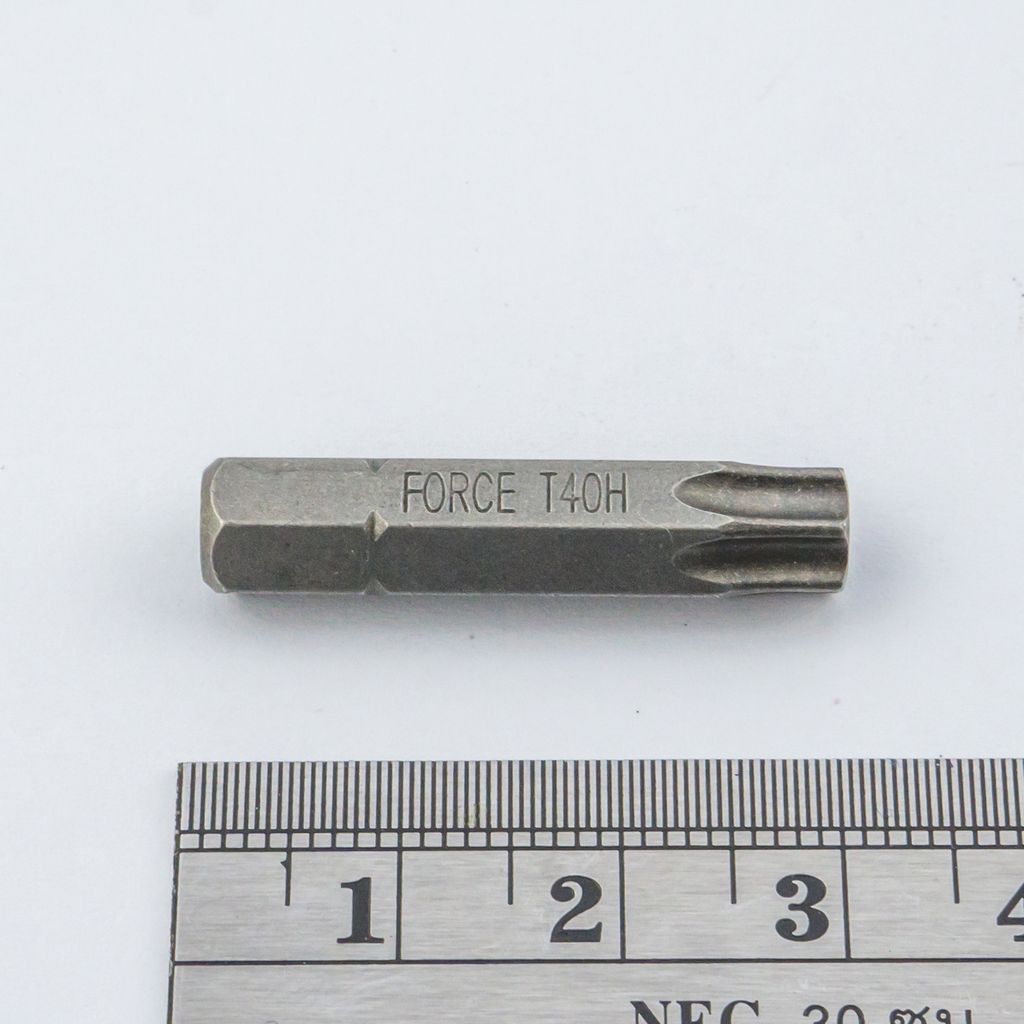 FORCE Hollow-Tip Torx Bit 1/4" NO.40, Model 1273040 photo 3
