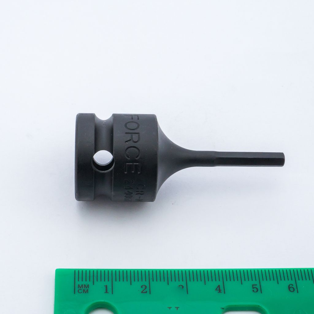 ลูกบ๊อกเดือยหกเหลี่ยม1/2"เบอร์4 FORCE รุ่น 24406004 รูปที่ 3