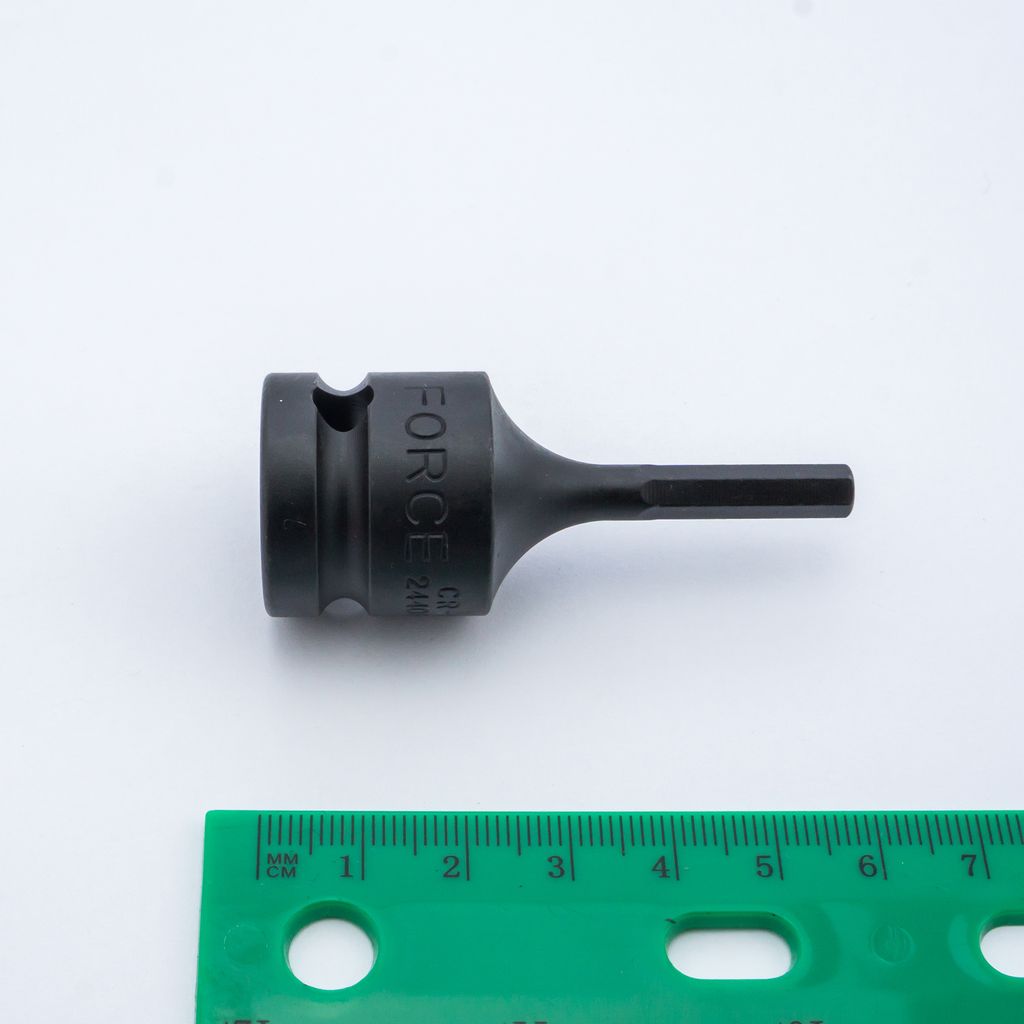 ลูกบ๊อกเดือยหกเหลี่ยม1/2"เบอร์5 FORCE รุ่น 24406005 รูปที่ 3