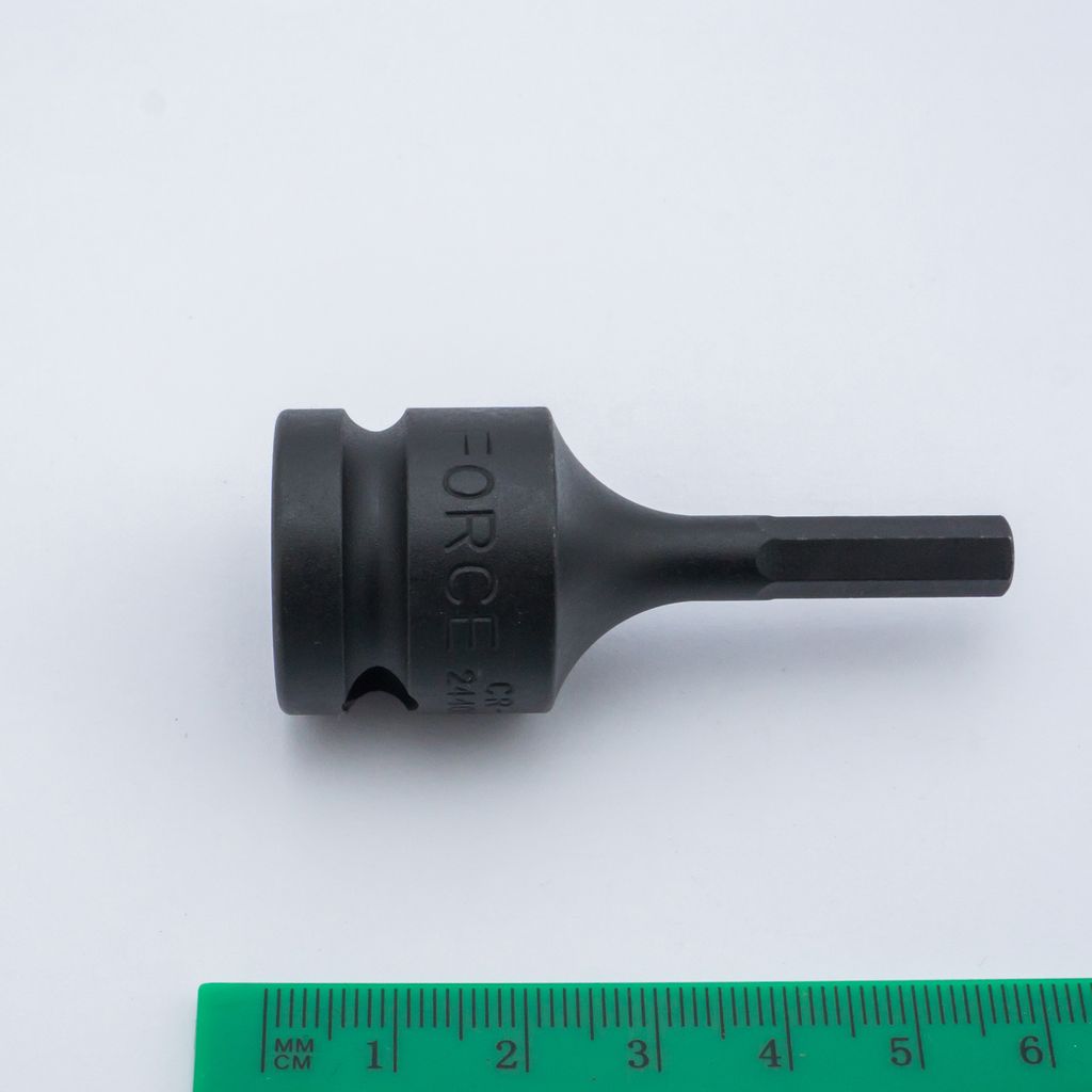 ลูกบ๊อกเดือยหกเหลี่ยม1/2"เบอร์6 FORCE รุ่น 24406006 รูปที่ 3