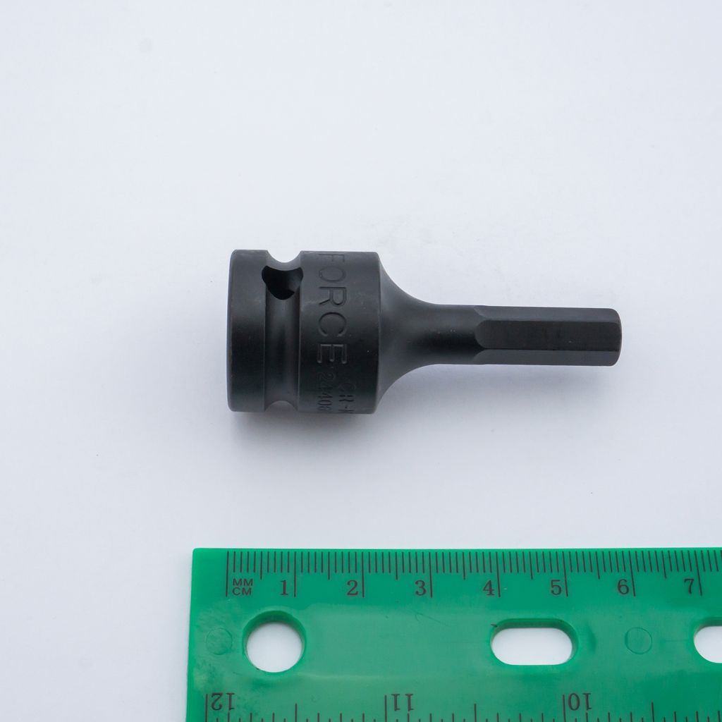 ลูกบ๊อกเดือยหกเหลี่ยม1/2"เบอร์8 FORCE รุ่น 24406008 รูปที่ 3