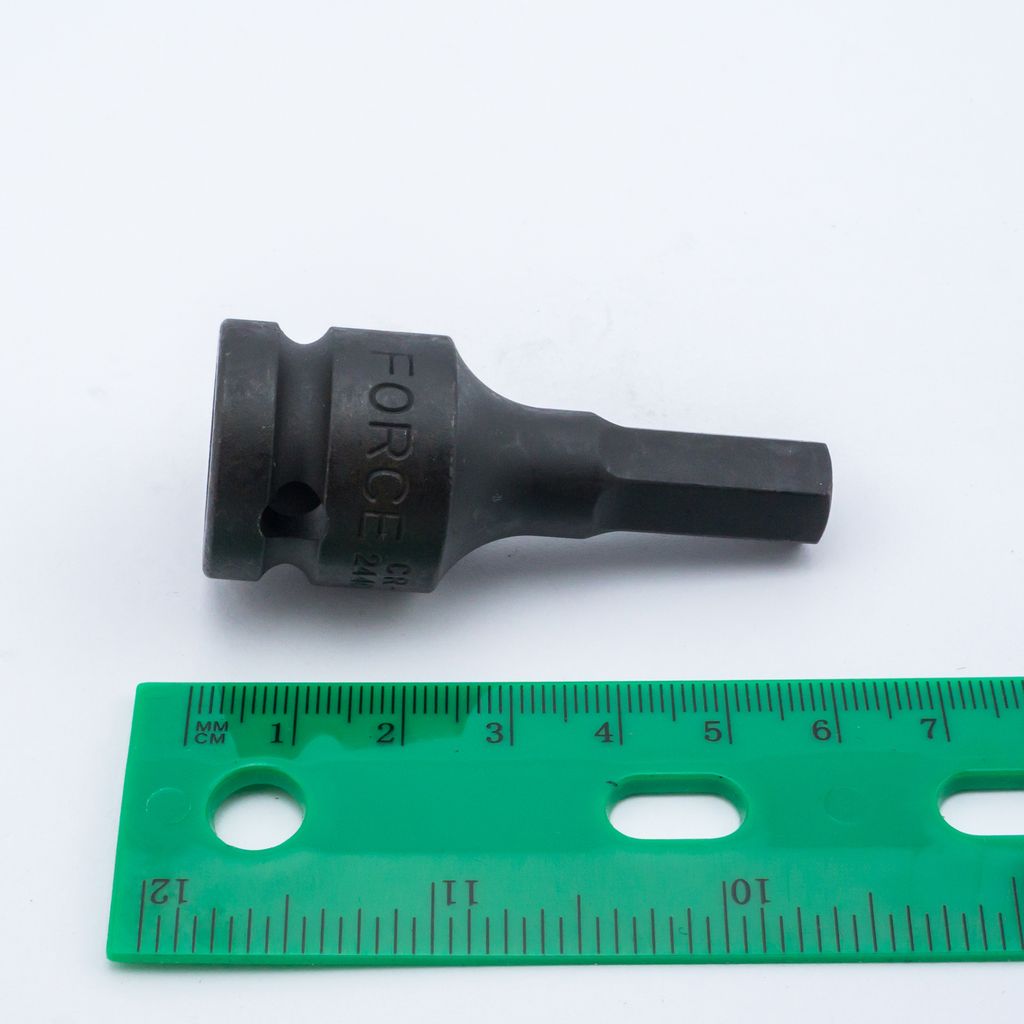 ลูกบ๊อกเดือยหกเหลี่ยม1/2"เบอร์10 FORCE รุ่น 24406010 รูปที่ 3