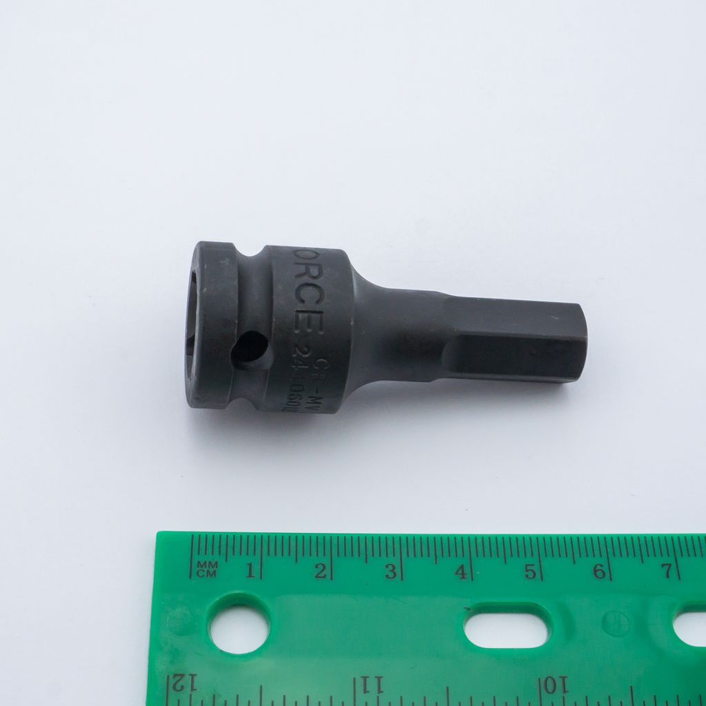 ลูกบ๊อกเดือยหกเหลี่ยม1/2"เบอร์12 FORCE รุ่น 24406012 รูปที่ 3
